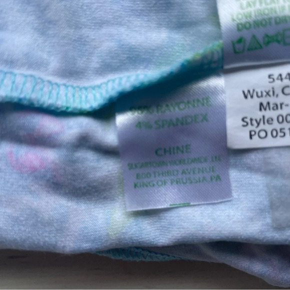 Lilly Pulitzer Analee Tropical Ruffle Romper What A Lovely Place 33087 - Picture 7 of 10